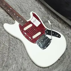 FENDER MADE IN JAPAN TRADITIONAL 60S MUSTANG RW OLYMPIC WHITE