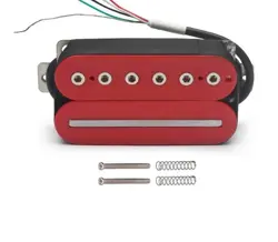 RED ALNICO 2 GUITAR HUMBUCKER NECK/BRIDGE PICKUP FIT IBANEZ,FENDER,KIESEL,ESP