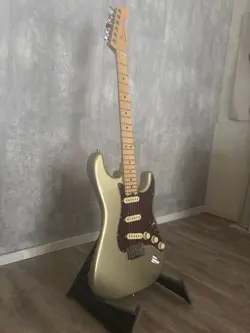 ELECTRIC GUITAR FENDER USA AMERICAN ELITE STRATOCASTER CHAMPAGNE MAPLE 2017