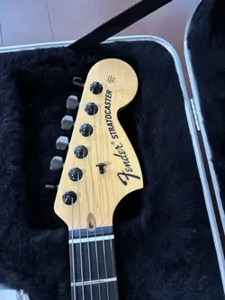 ELECTRIC GUITAR FENDER USA JIM ROOTS STRATOCASTER BLACK S/N10041857 MADE IN USA