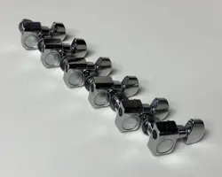 OEM FACTORY ORIGINAL FENDER STRATOCASTER SPECIAL EDITION TUNERS SET CHROME 2-PIN