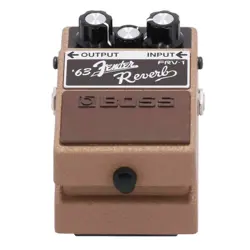 BOSS FRV-1 '63 FENDER REVERB GUITAR EFFECT PEDAL USED GOOD CONDITION JP