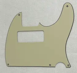 VINTAGE YELLOW FOR FENDER ESQUIRE TELECASTER 5-HOLE P90 STYLE GUITAR PICKGUARD