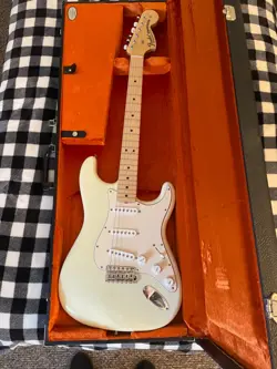 1969 FENDER STRATOCASTER RE-ISSUE NOS OLYMPIC WHITE