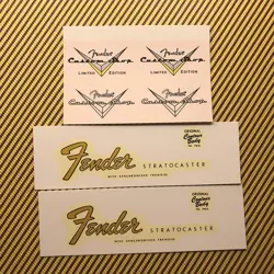 2PCS CUSTOM VINTAGE&FENDER-STRAT60