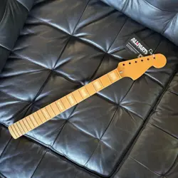 ALLPARTS FENDER LICENSED JAZZMASTER NECK - WHITE PEARL INLAYS, JAPAN (NEW)