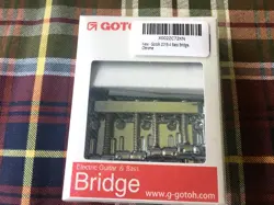 CHROME GOTOH 201B BRIDGE FOR 4-STRING FENDER PRECISION & JAZZ BASS, P, J