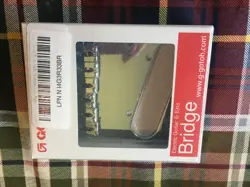 CHROME GOTOH GTC202 TELECASTER MODERN BRIDGE FOR FENDER TELE