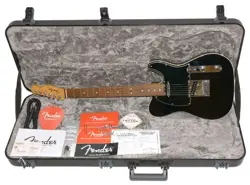 WITH HARD CASE FENDER AMERICAN ELITE TELECASTER RW MYSBLK