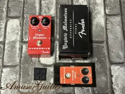 FENDER YNGWIE MALMSTEEN OVERDRIVE PEDAL 2010  W/ORIGINAL BOX