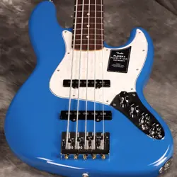 NEW FENDER PLAYER II MODIFIED ACTIVE JAZZ BASS V RW ELECTRIC BLUE S/N MX25037396