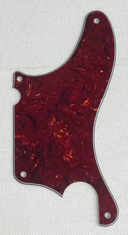 RED TORTOISE 4-PLY FIT FENDER TELE CABALLO TONO LIGERO STYLE GUITAR PICKGUARD
