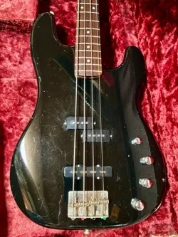 USED 1984-1987? FENDER JAPAN PJ-455 BLACK MIJ ACTIVE MODIFIED PRECISION BASS