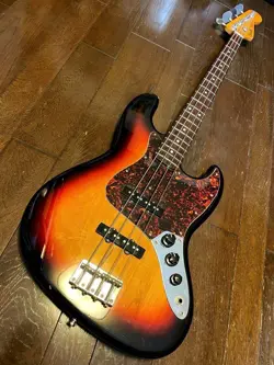 FENDER JAPAN JAZZ BASS SUNBURST FINISH FROM JAPAN