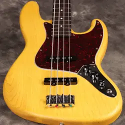 FENDER  MADE IN JAPAN LTD JAZZ BASS, RAW ASH ROSEWOOD VINTAGE NATURAL JD25006099