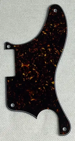 BROWN TORTOISE 4-PLY FENDER TELE CABALLO TONO LIGERO HUMBUCKER GUITAR PICKGUARD