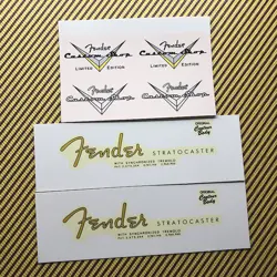 2PCS CUSTOM VINTAGE&FENDER-STRAT63