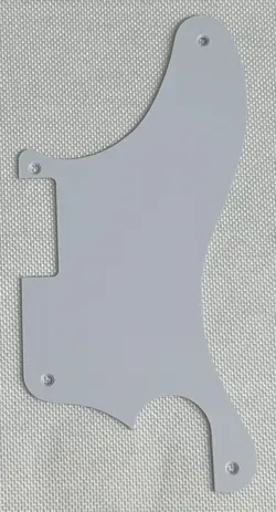 WHITE 1-PLY FOR FIT FENDER TELE CABALLO TONO LIGERO HUMBUCKER GUITAR PICKGUARD