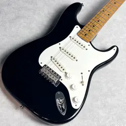 FENDER AMERICAN VINTAGE 57 STRATOCASTER USED 1989 ALDER BODY BLACK W/HARD CASE