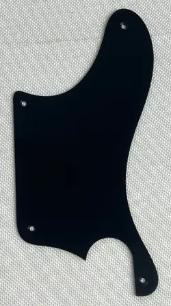 BLACK 1-PLY FOR FIT FENDER TELE CABALLO TONO LIGERO NO PICKUP GUITAR PICKGUARD