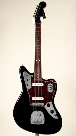 FENDER / FSR MADE IN JAPAN TRADITIONAL II 60S JAGUAR - BLACK - MATCHING HEAD