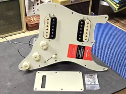 2019 FENDER USA PRO STRAT HH LOADED PICKGUARD SHAWBUCKER DUAL HUMBUCKER GUITAR