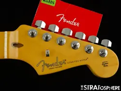 FENDER AMERICAN PROFESSIONAL PRO II STRAT, NECK TUNERS, ROLLED EDGES MAPLE