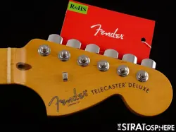 FENDER AMERICAN PROFESSIONAL II TELE DELUXE NECK W/ TUNERS USA MAPLE!