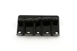 NEW - BRIDGE FOR FENDER PRECISION/JAZZ BASS - BLACK