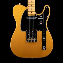 USED 2025 FENDER AMERICAN PROFESSIONAL II TELECASTER BUTTERSCOTCH BLONDE W/ OHSC