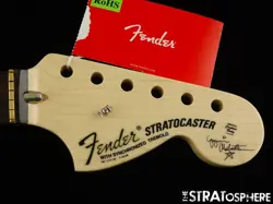 USA FENDER YNGWIE MALMSTEEN STRATOCASTER NECK STRAT, SCALLOPED ROSEWOOD!