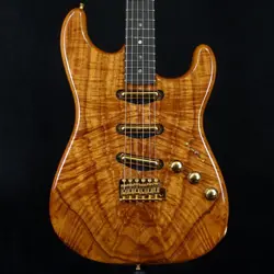 ELECTRIC GUITAR FENDER CUSTOM SHOP MBS KOA TOP STRATOCASTER NOS BY KYLE MCMILLIN