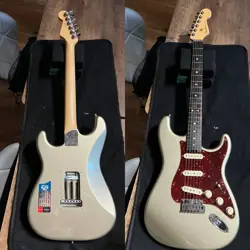 ELECTRIC GUITAR FENDER AMERICAN ELITE STRATOCASTER SSS VINTAGE WHITE US17016920