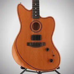 FENDER AMERICAN ACOUSTASONIC JAZZMASTER ALL-MAHOGANY - NATURAL