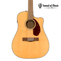 FENDER CD-140SCE 12-STRING ACOUSTIC-ELECTRIC GUITAR W/CASE - NATURAL