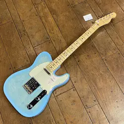 FENDER 2024 COLLECTION MADE IN JAPAN HYBRID II TELECASTER FLAME CELESTE BLUE