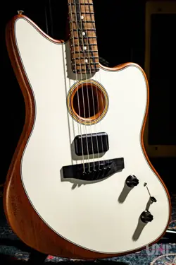 FENDER AMERICAN ACOUSTASONIC JAZZMASTER ARCTIC WHITE 2021