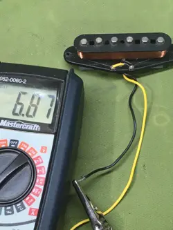 VINTAGE 1990S FENDER STANDARD STRAT MIDDLE PICKUP STRATOCASTER ELECTRIC GUITAR