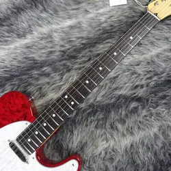 FENDER MADE IN JAPAN HYBRID II 2024 COLLECTION TELECASTER QUILT RED BERYL
