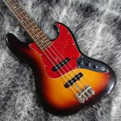 FENDER JAPAN JB62-950 USED ROSEWOOD FINGERBOARD SUNBURST W/SOFT CASE