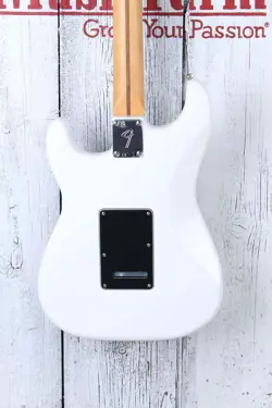 FENDER PLAYER II STRATOCASTER SOLID BODY ELECTRIC GUITAR POLAR WHITE FINISH