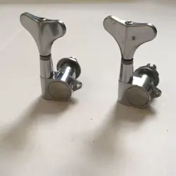 TWO MYSTERY FENDER JAZZ BASS MADE IN JAPAN? NOS RELIC GUITAR 2 TUNERS   BUSHINGS