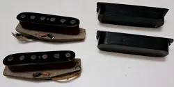 MODIFIED 1964 1965 FENDER MUSTANG GUITAR PICKUP SET CLOTH WIRE DUO SONIC 60'S