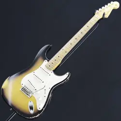 FENDER CUSTOM SHOP 1956 STRATOCASTER RELIC 2 COLOR SUNBURST USA 2008 GUITAR MOD