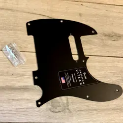 TELECASTER BLACK ANODIZED