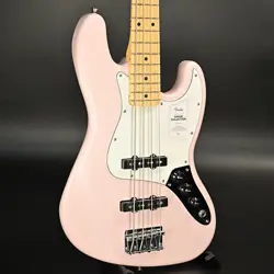 FENDER JUNIOR COLLECTION JAZZ BASS MAPLE SATIN SHELL PINK