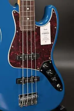 FENDER HYBRID II JAZZ BASS FOREST BLUE ROSEWOOD