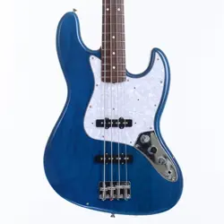 FENDER JAPAN JB62-75 SEE THROUGH BLUE