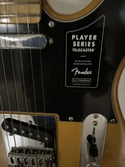 FENDER PLAYER SERIES TELECASTER