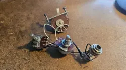 VINTAGE 1983 FENDER STRATOCASTER GUITAR HARNESS 250K POTS